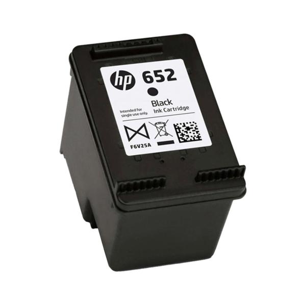 خرطوشة حبر اتش بي 652 - لون اسود HP 652 Cartridge Black Ink
